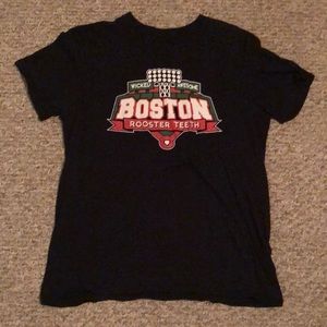 Rooster Teeth Boston Community T-Shirt Size M